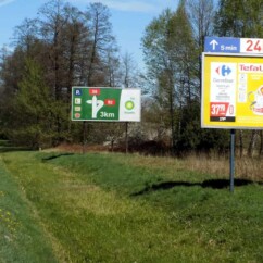 billboardy wynajem tablicy projekt graficzny druk wyklejanie 2