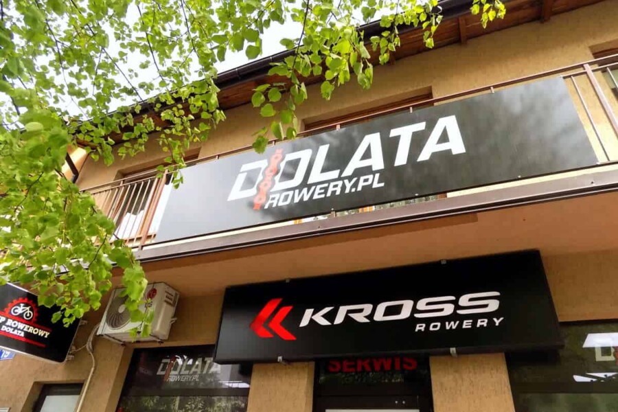 reklamy dla sklepu w mińsku mazowieckim firma Dolata