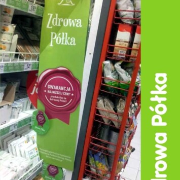 Promocja artykułów w sklepie Carrefour Mińsk