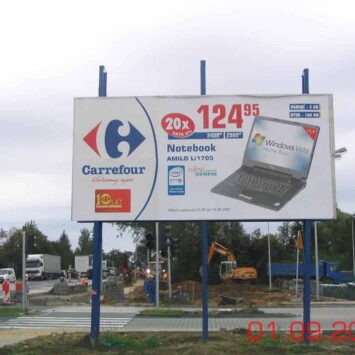 billboard Carrefour Mińsk Stojadła 2007