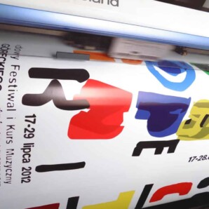 drukowanie plakatu mińsk maz reklama festiwal młodożeniec