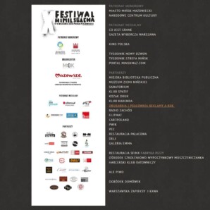 festiwal himilsbacha partnerzy strona www lista