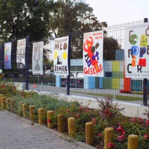 plakaty na pcv mińsk maz reklama ogrodzenie festiwal młodożeniec 1