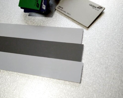 próbki surowca dobieranie kolorów faza projektowania