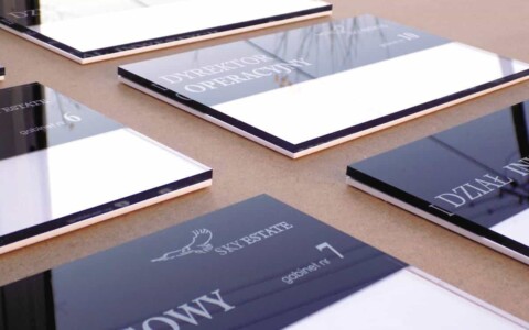 tabliczki magnetyczne system informacji wymiennej