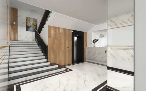 widok ogólny do wykonania projektu oznakowań przydrzwiowych