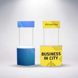 reklamowe lady trybunki na eventy targi