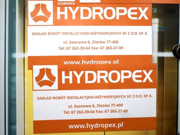 Reklama magnetyczna naklejka 004 magnesy reklamowe