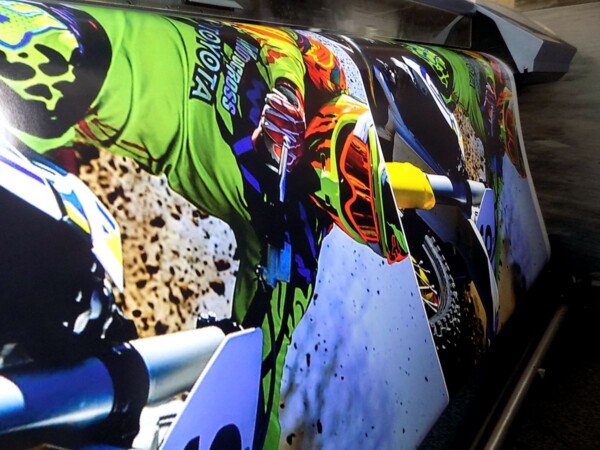 Reklama magnetyczna naklejka 007 magnesy reklamowe