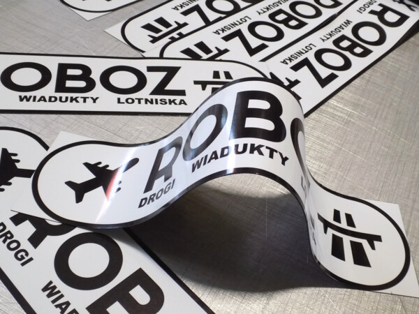 Reklama magnetyczna naklejka 026 magnesy reklamowe