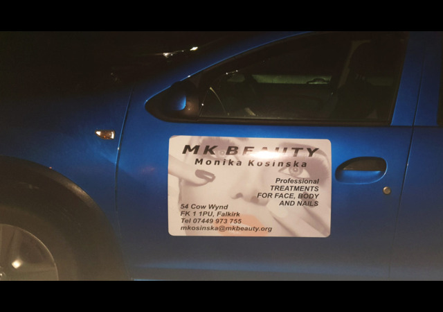 Reklama magnetyczna naklejka 037 magnesy reklamowe