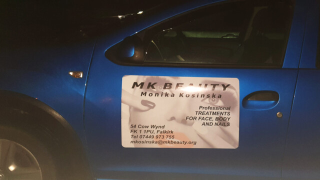 Reklama magnetyczna naklejka 037 magnesy reklamowe