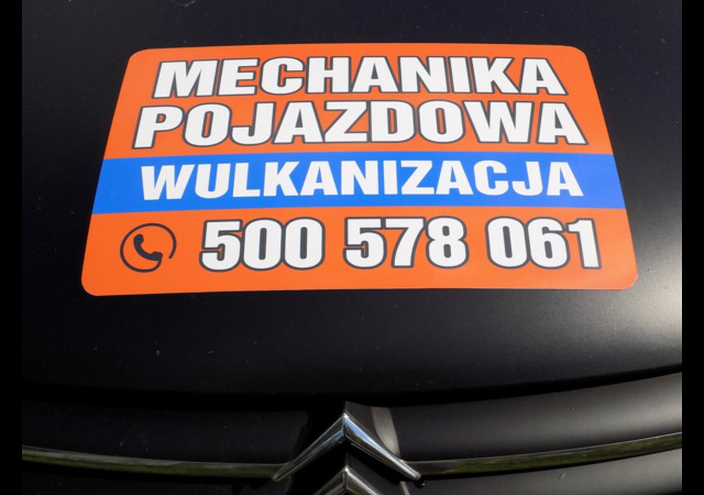 Reklama magnetyczna naklejka 054 magnesy reklamowe