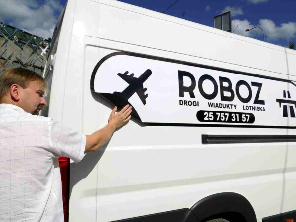 Reklama magnetyczna naklejka 057 magnesy reklamowe