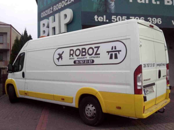 Reklama magnetyczna naklejka 058 magnesy reklamowe