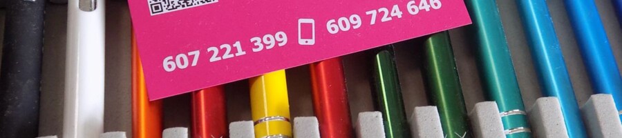 Długopisy reklamowe z nadrukiem gadżety logo