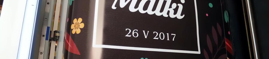 Druk plakatów okolicznościowych dla firmy