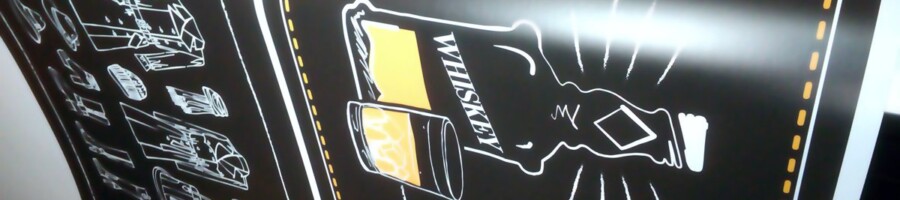 Drukowanie grafiki na folii samoprzylepnej