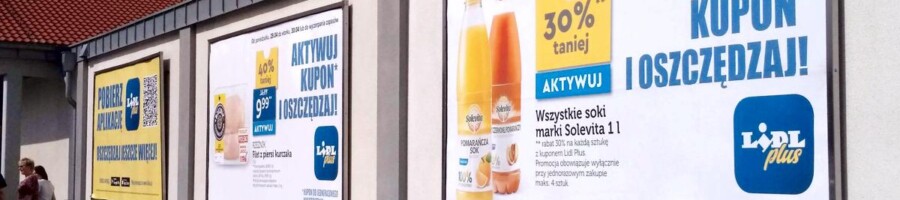 Drukowanie plakatów i wyklejanie tablic billboardowych