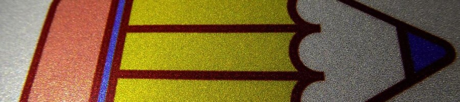 Logo odblaskowe druk na folii odblaskowej