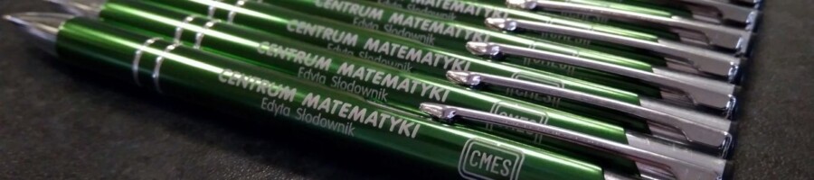 Nadruk logo firmy na długopisach reklama