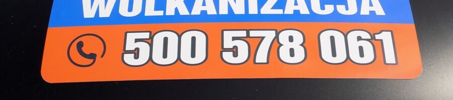 Naklejki magnetyczne druk