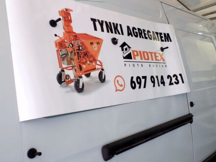 Naklejki reklamowe na samochód oklejanie auta