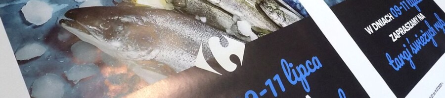 Plakaty promocyjne druk grafiki reklamowej