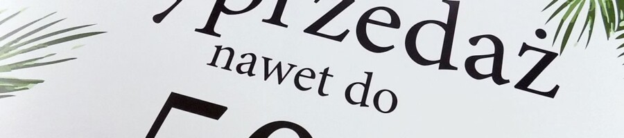 Reklama drukowana na papierze plakaty