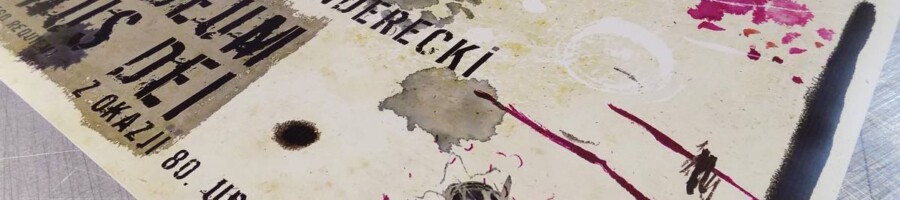 Reklama na plakatach i afiszach druk