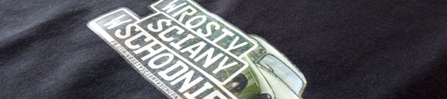 Tshirt nadruk termotransferowy na odzieży