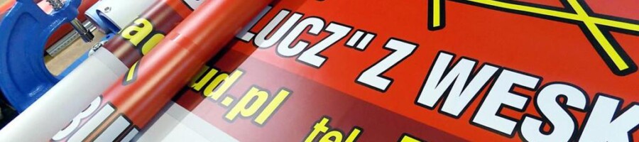 banery reklamowe – drukowanie produkcja