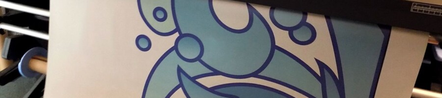 druk na folii mrożonej naklejki na szyby