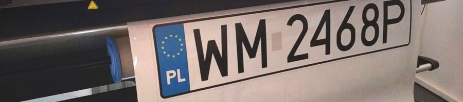 drukowanie ploterem lateksowym naklejki odblaskowe