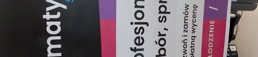 Drukowanie reklamy lekki baner reklamowy