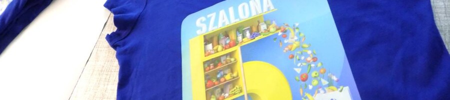 koszulki reklamowe z nadrukiem transferowym dla Carrefour mińsk