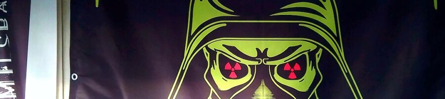 lekki baner poliestrowy druk na materiale flagowym