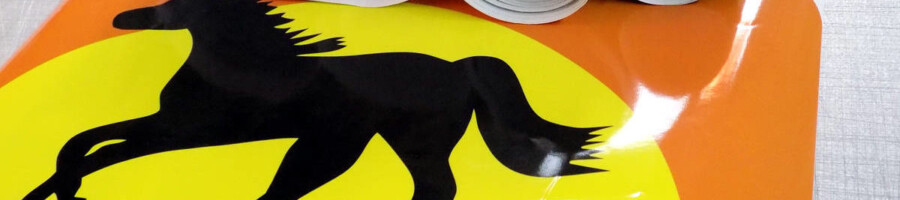 Druk naklejki na autobus liniowy Rapit