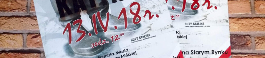 plakaty dzień katyński projekt druk