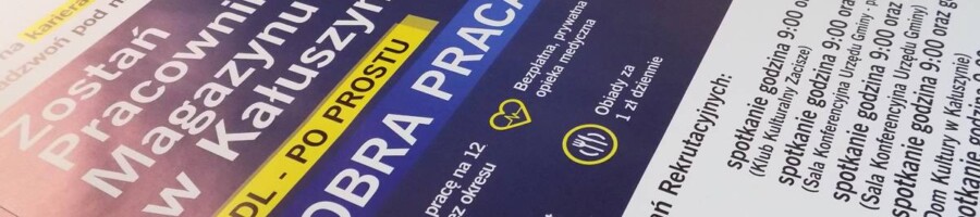 plakaty dla supermarketu Lidl