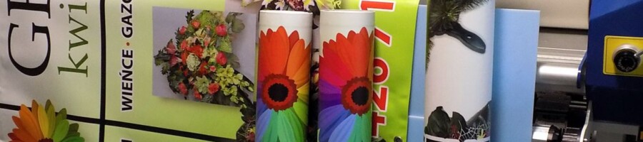 Reklama tanio - druk! Reklamowe banery dla firmy.