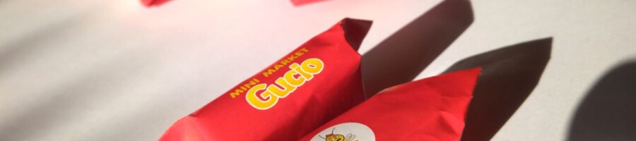 słodycze reklamowe krówki nadruk indywidualny