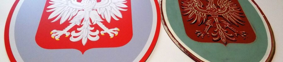 tablica godło Polski wydrukowana na Dibondzie