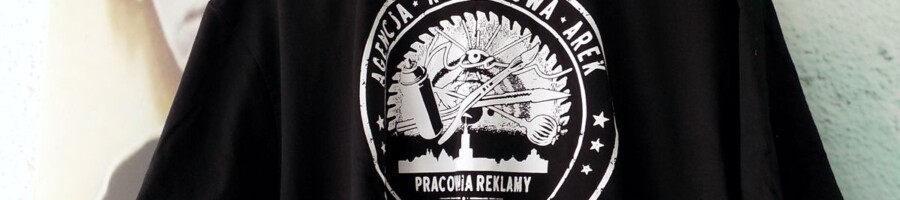 tshirt koszulka reklamowa z nadrukiem logo