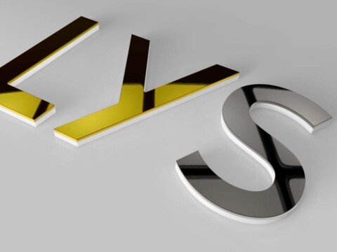 litery złote czy srebrne pleksi lustrzana jaki napis wybrać