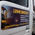 Reklama firmy - oznakowanie taboru samochodowego - naklejka na samochód