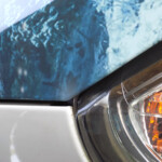 oklejanie samochodu reklama z folii 3D | Oklejenie samochodów grafiką - reklama