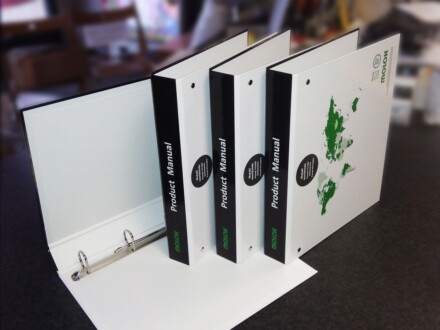 reklama druk materiałów reklamowych segregatory