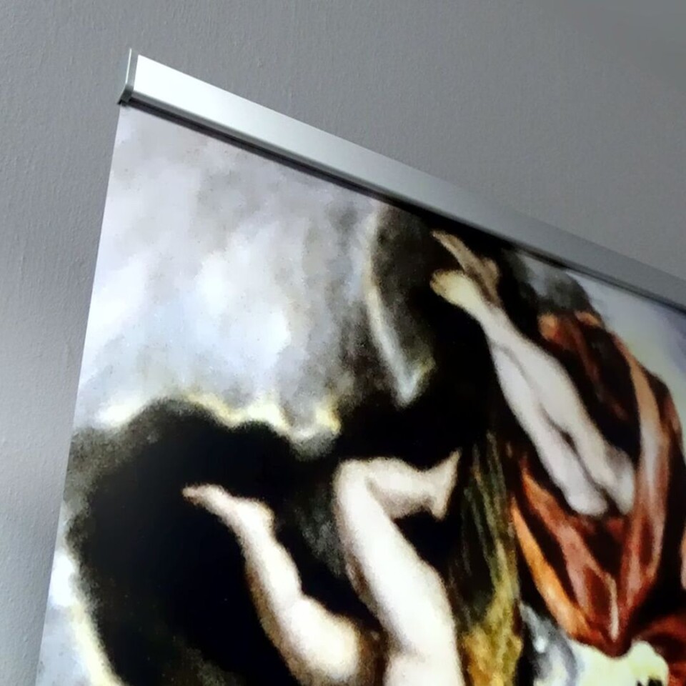 Rollup baner z wydrukiem obrazu El Greco