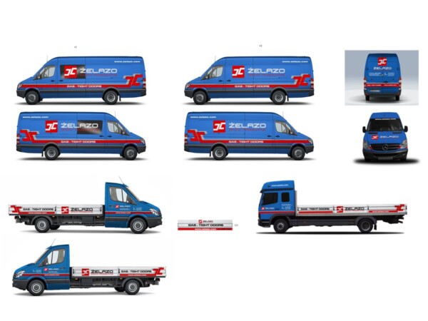 Reklama na samochody _ Projekt reklamy na samochód wizualizacja oklejania pojazdu